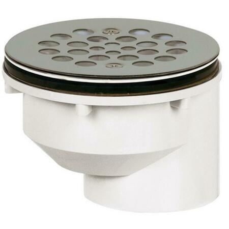 SIOUX CHIEF 825-2PFS 2 in. Screw-On Shower Drain Strainer 4268322